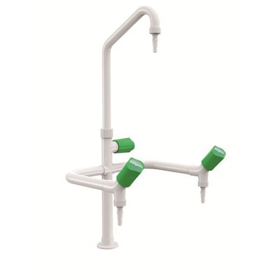 Quali finiture sono disponibili per i rubinetti a doppia uscita?